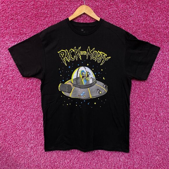 Rick and Morty Cartoon Network Adult Swim TV Series Tee L - Picture 1 of 4